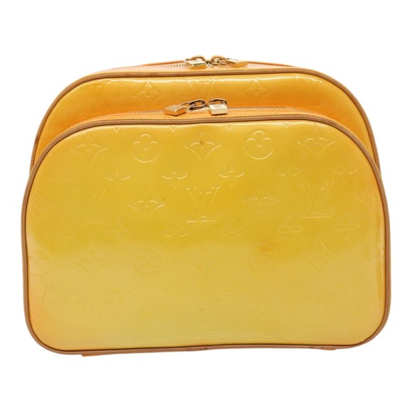 LOUIS VUITTON Monogram Vernis Marley Backpack Yellow M91040 LV Auth ep5066 - Picture 13 of 16